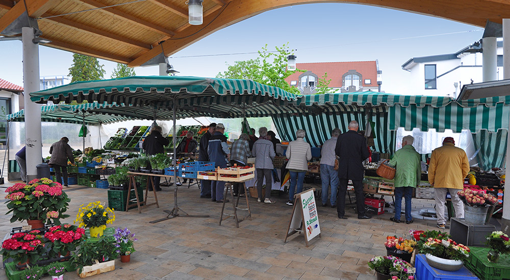 Marktstand Strauss in Bürstadt